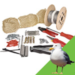 75mm Seagull Netting Kit Complete For Masonry 5m x 5m